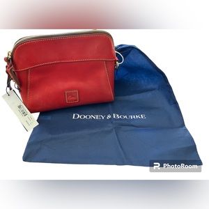 Dooney & Bourke Florentine Cameron Crossbody Bag in Scarlet Red NWT DISCONTINUED